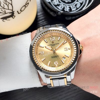 Vacheron Constantin Geneve Replica Watch Two Tone Gold Face